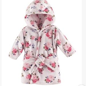 Pink Floral Bathrobe